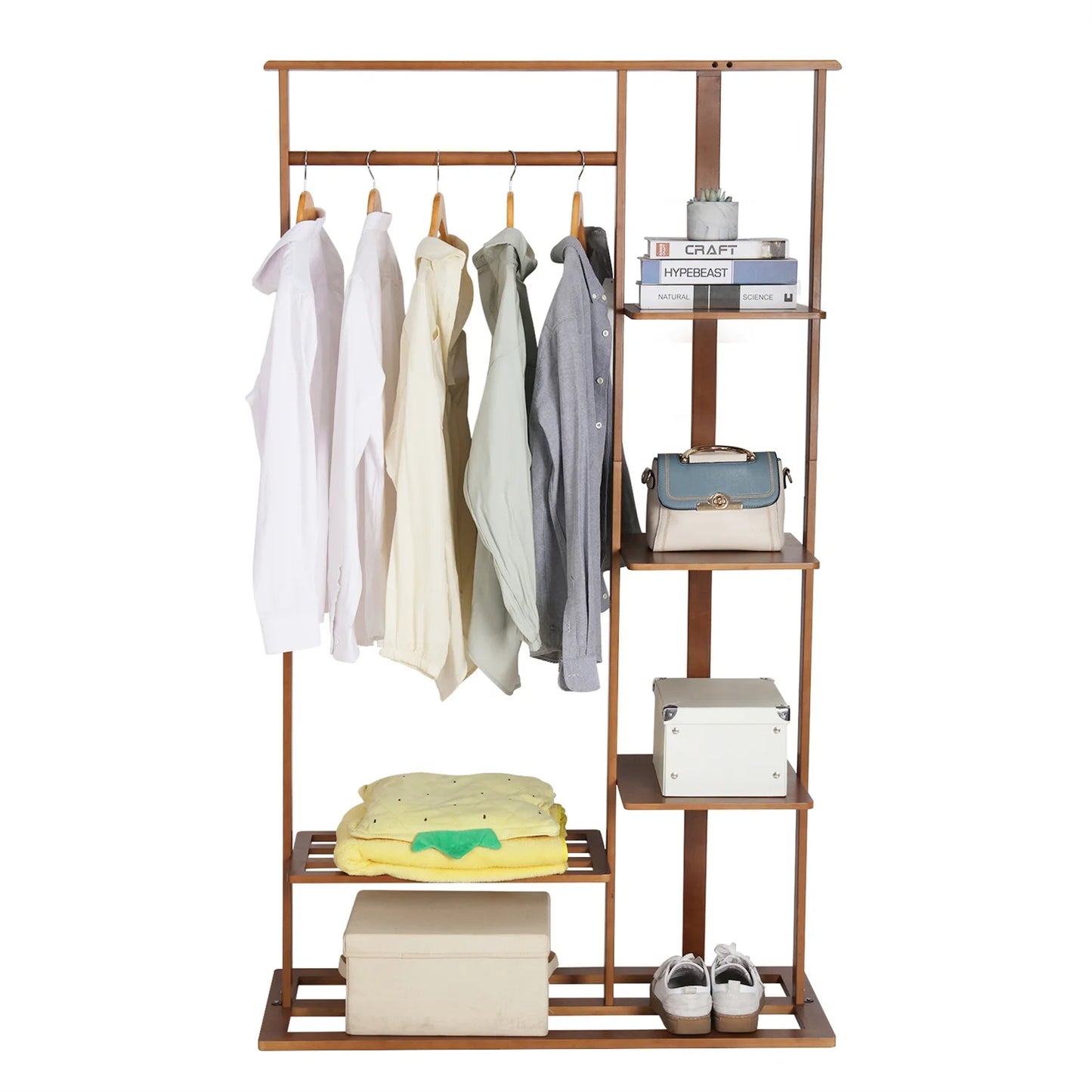 Bamboo Clothing Rack