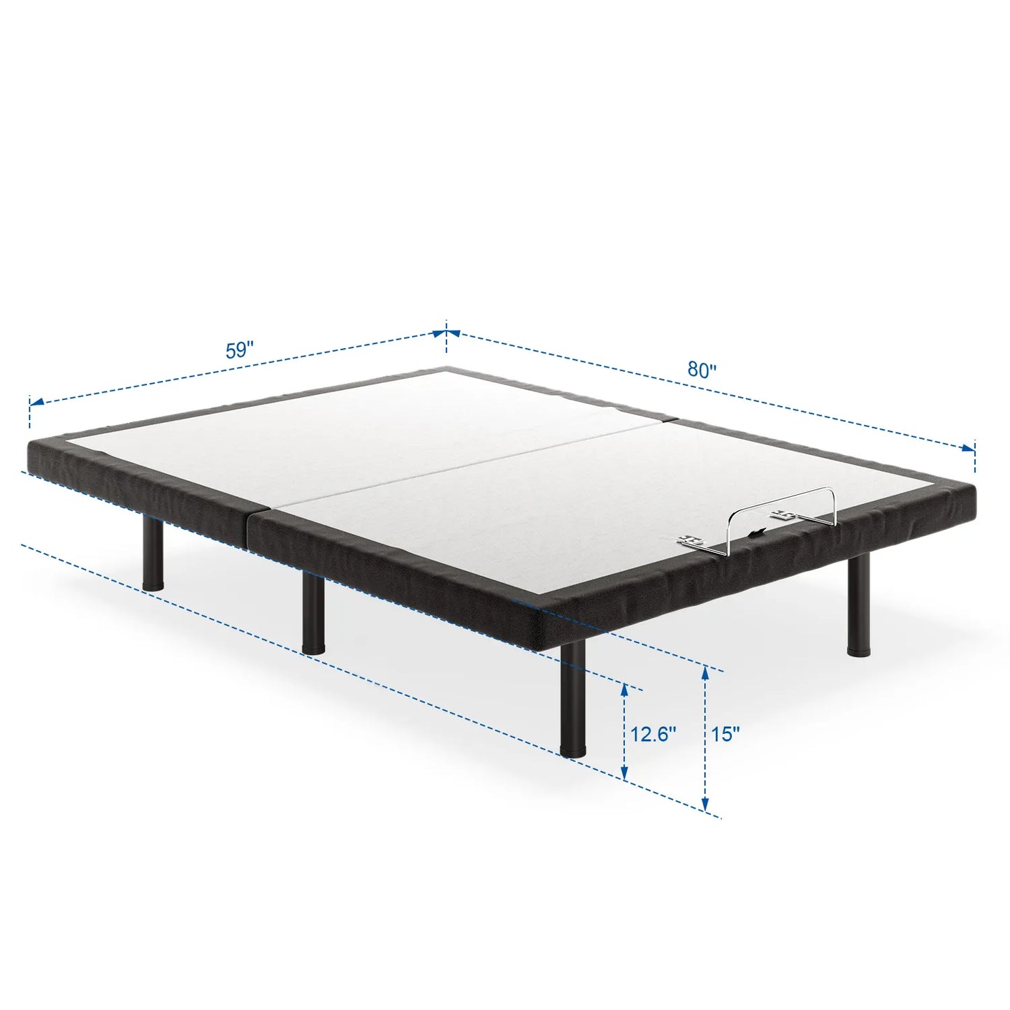 King Size Massage and Remote Control Adjustable Bed Base