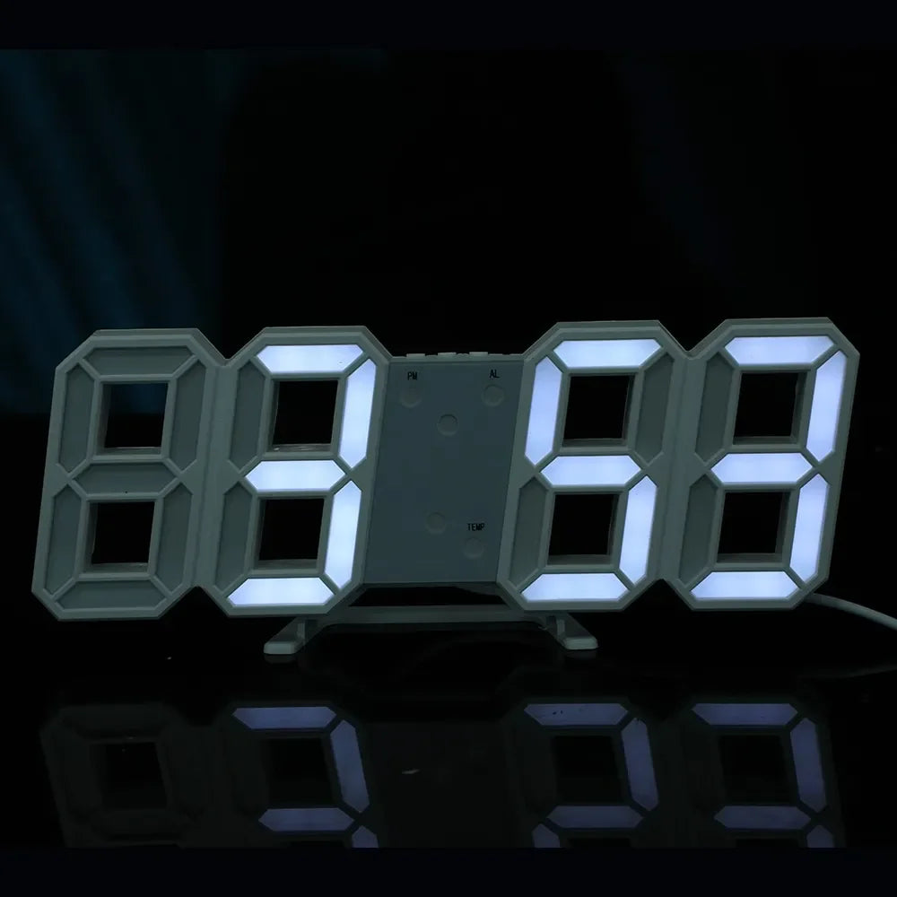 3D LEDs Digital Clock