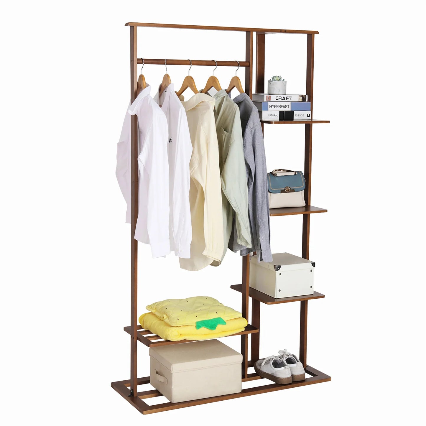 Bamboo Clothing Rack