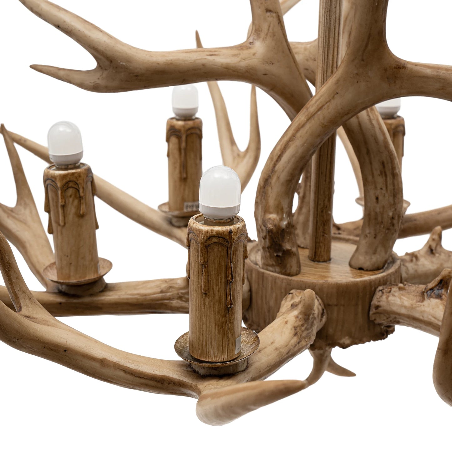 Antler Candle Light Chandelier