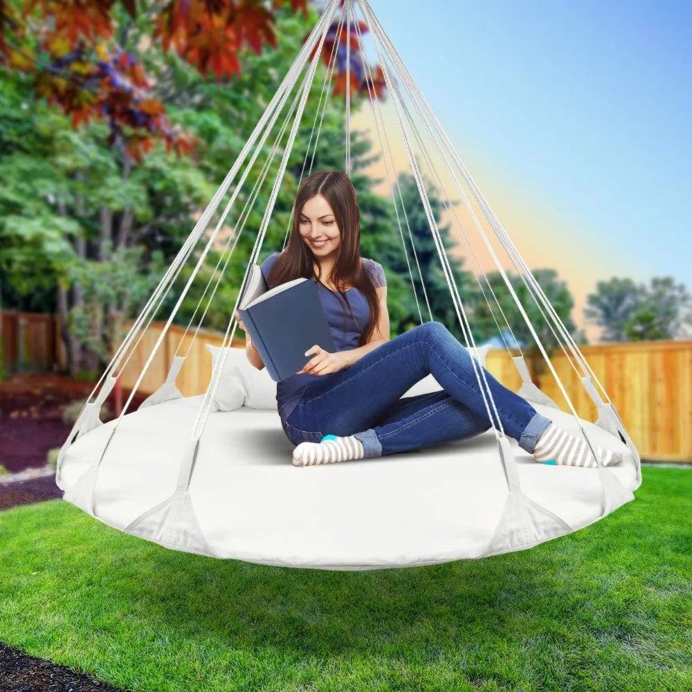 Hanging Swing Cotton Double Hammock Daybed