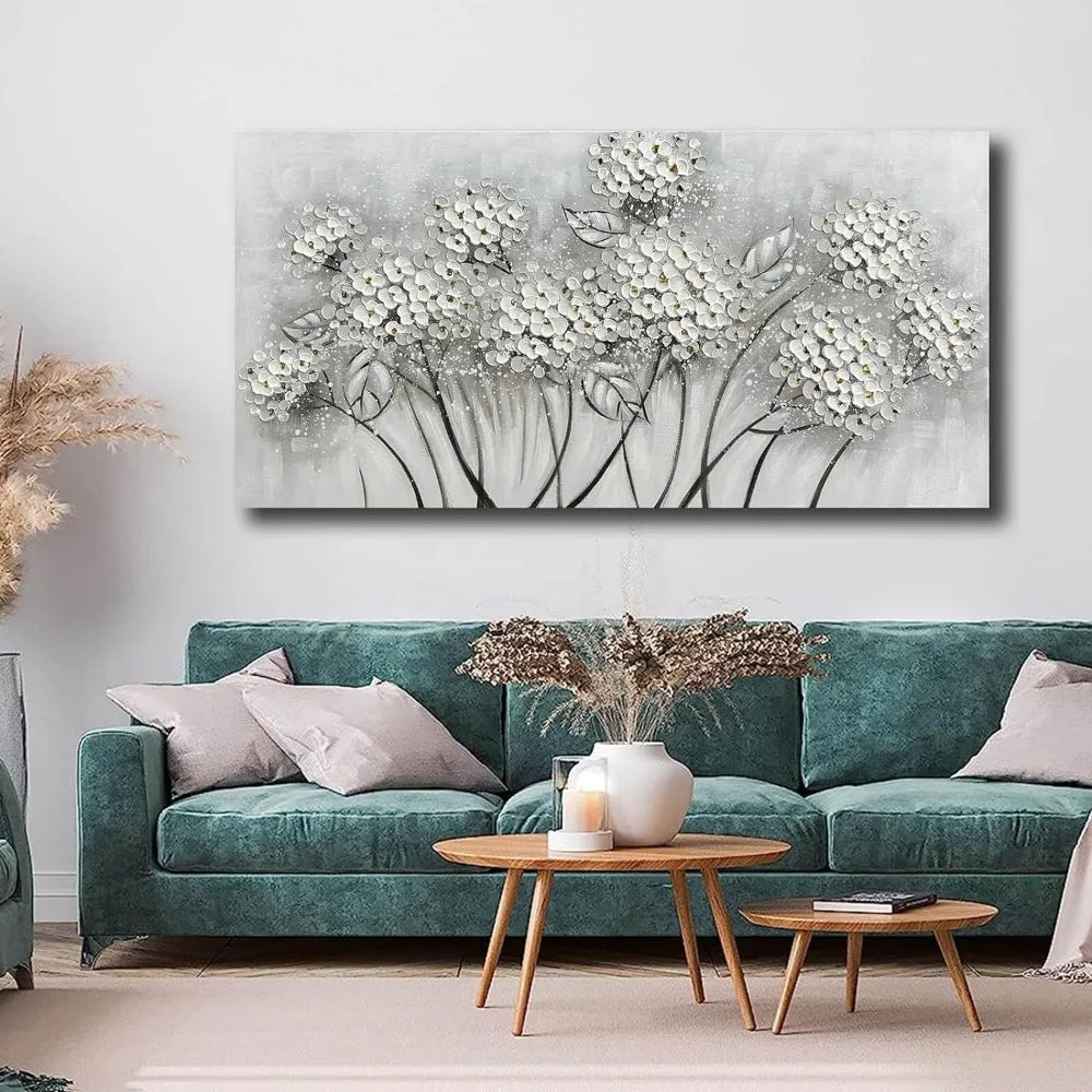 Large Floral Oil Painting