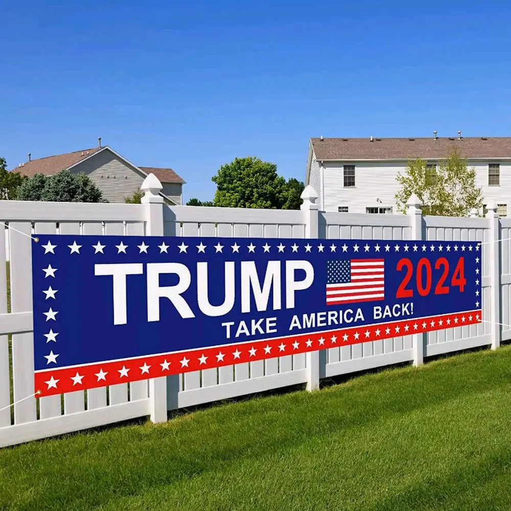 Take America Back 2024 Outdoor Banner