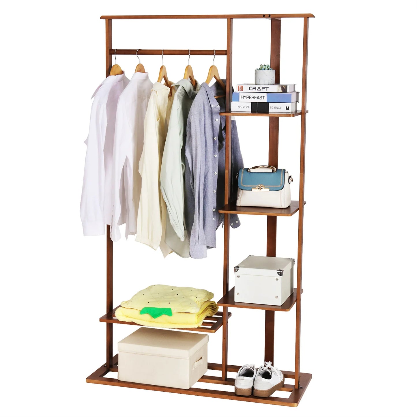 Bamboo Clothing Rack