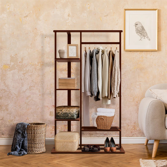 Bamboo Clothing Rack