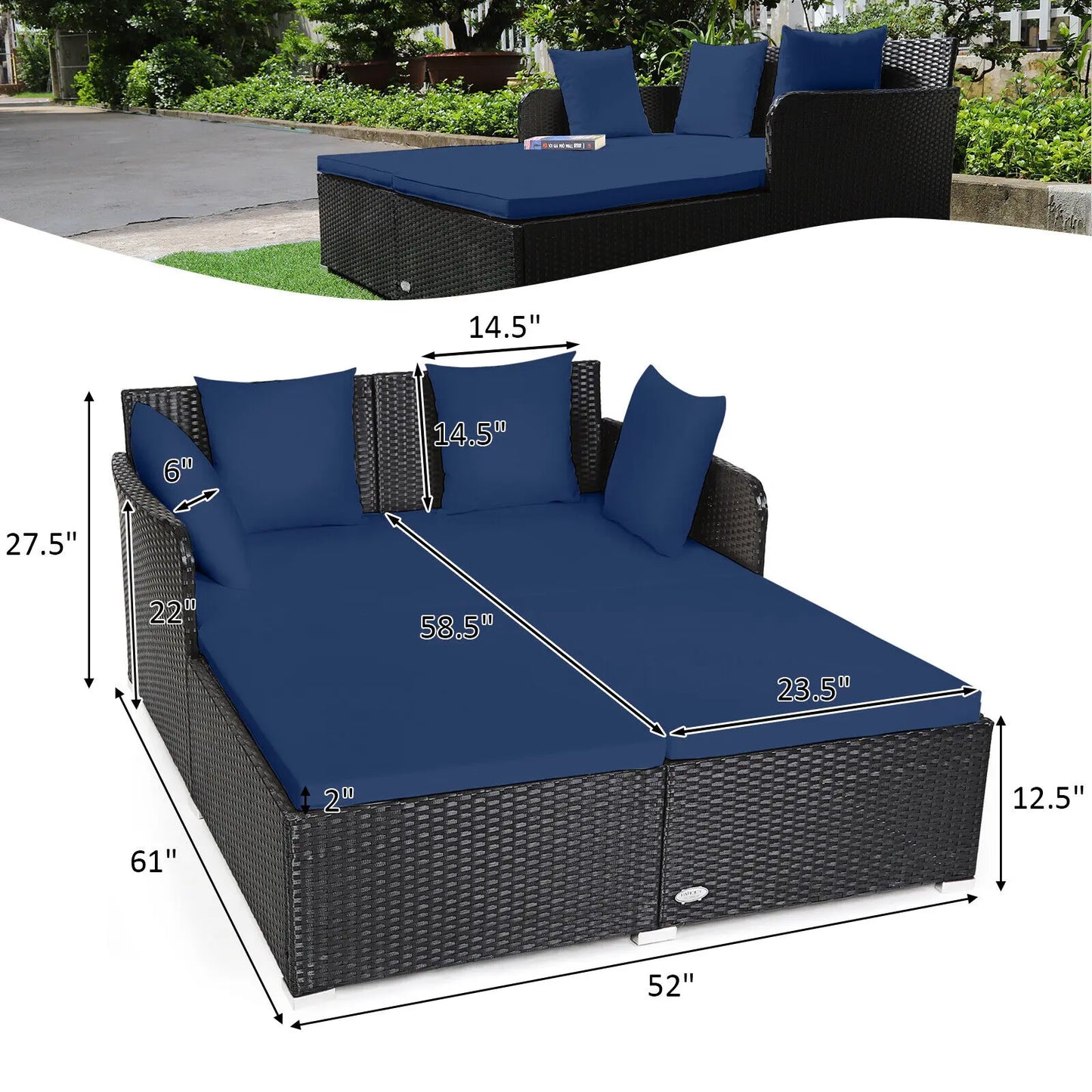 Outdoor Daybed Sofa