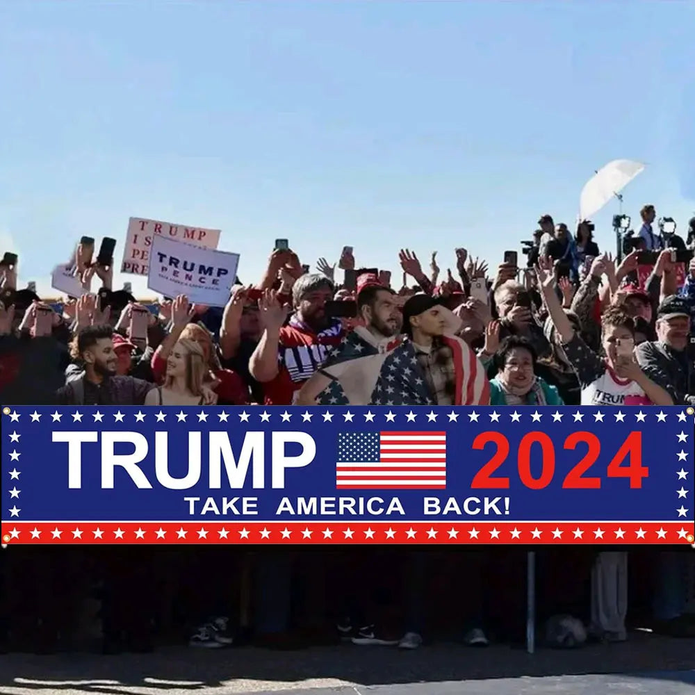 Take America Back 2024 Outdoor Banner