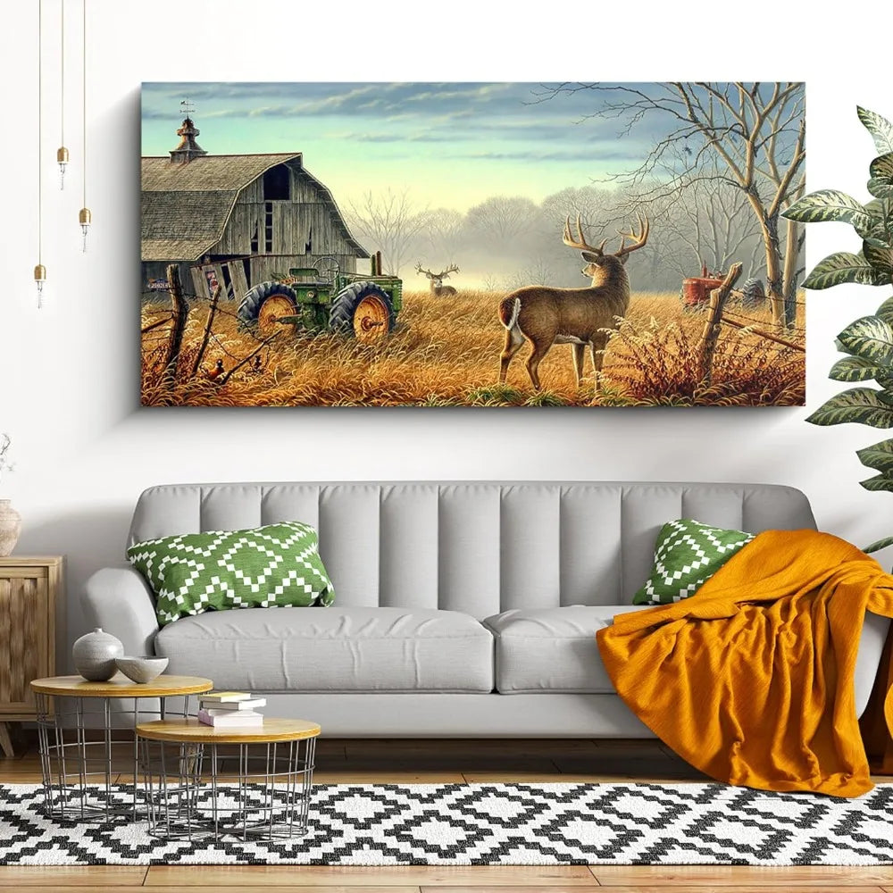 Rustic Wildlife Hunting Artwork