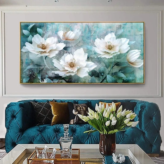 Abstract Floral Painting